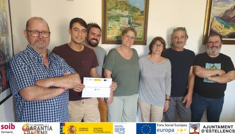 Una persona s’incorpora a l’Ajuntament d’Estellencs gràcies a la convocatòria SOIB Jove: Qualificats-Entitats Locals 2022. 